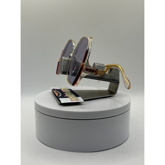 Vintage Oversize Sunglasses | NOS | Drop Temple Style | Oleg Cassini 1980s-1990s - Picture 4 of 10